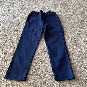 Boys navy blue pants, new without tags